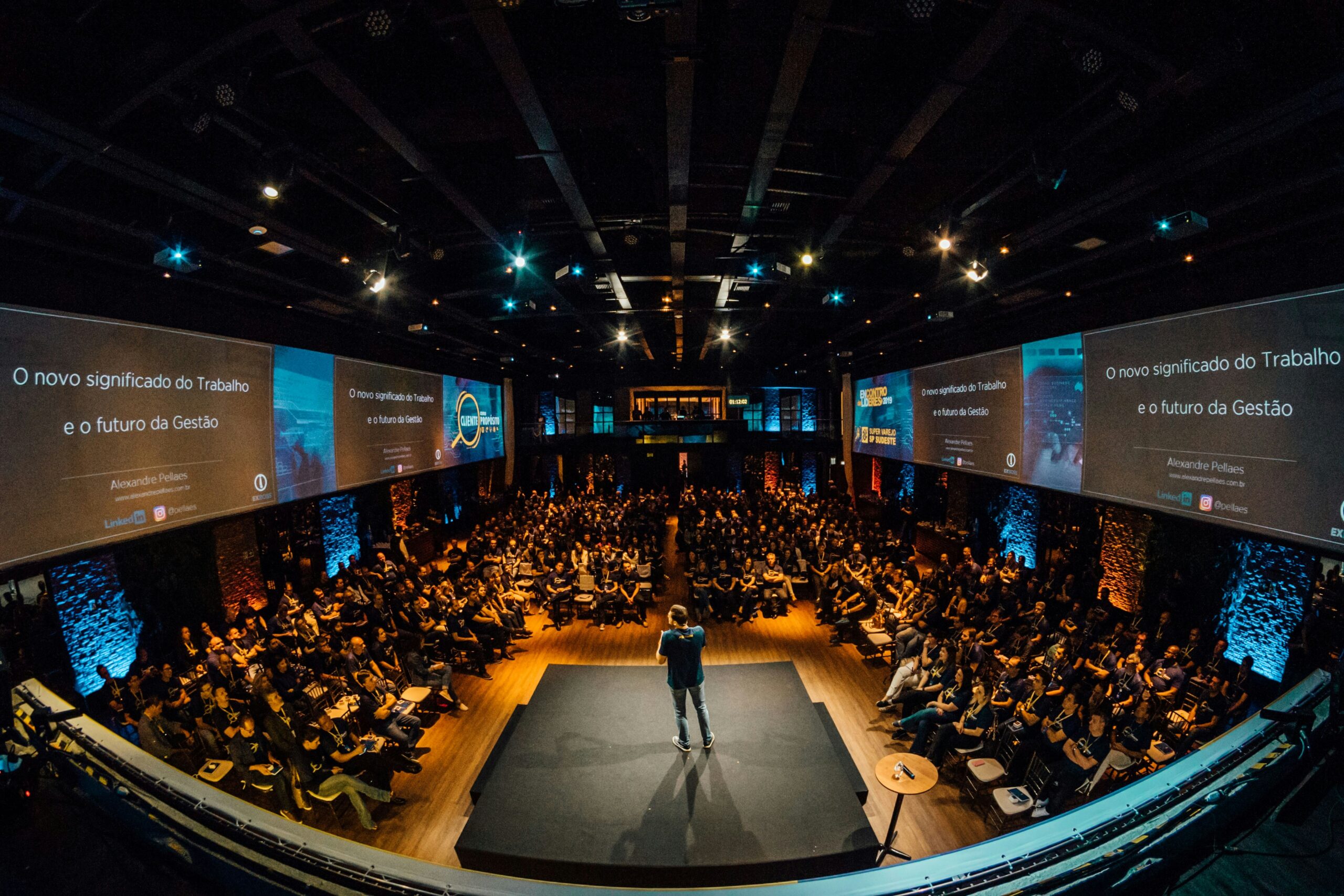 full conference hall