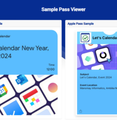 Google Event Pass and Apple Event for Event, Conferene and Webinar